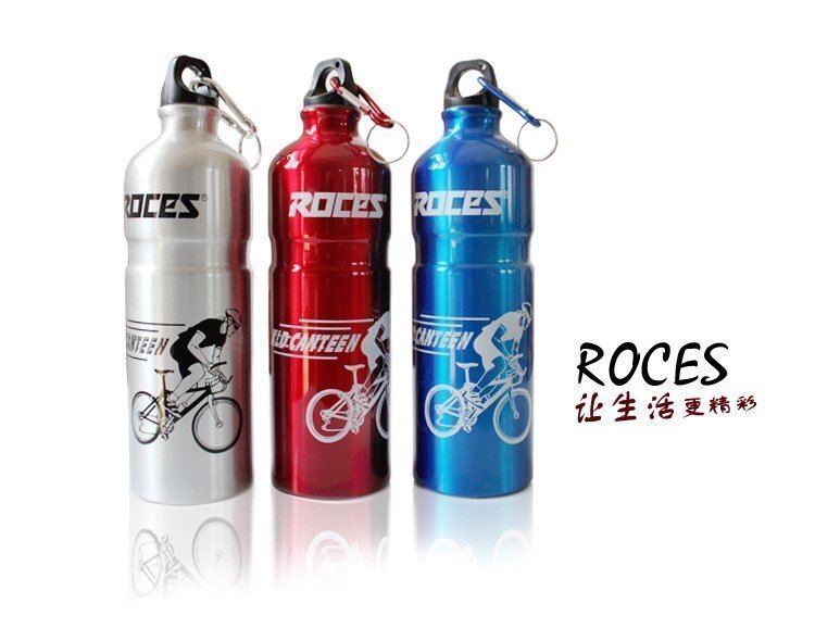 Bike Kettle Riding Mountaineering Car Road Car Sports Aluminum Alloy Water Bottle Student Cup 750ml