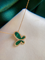 18K Diamond Peacock 17976 necklace of the white baby baby manuo pendant V110843V116621 Diamond necklace