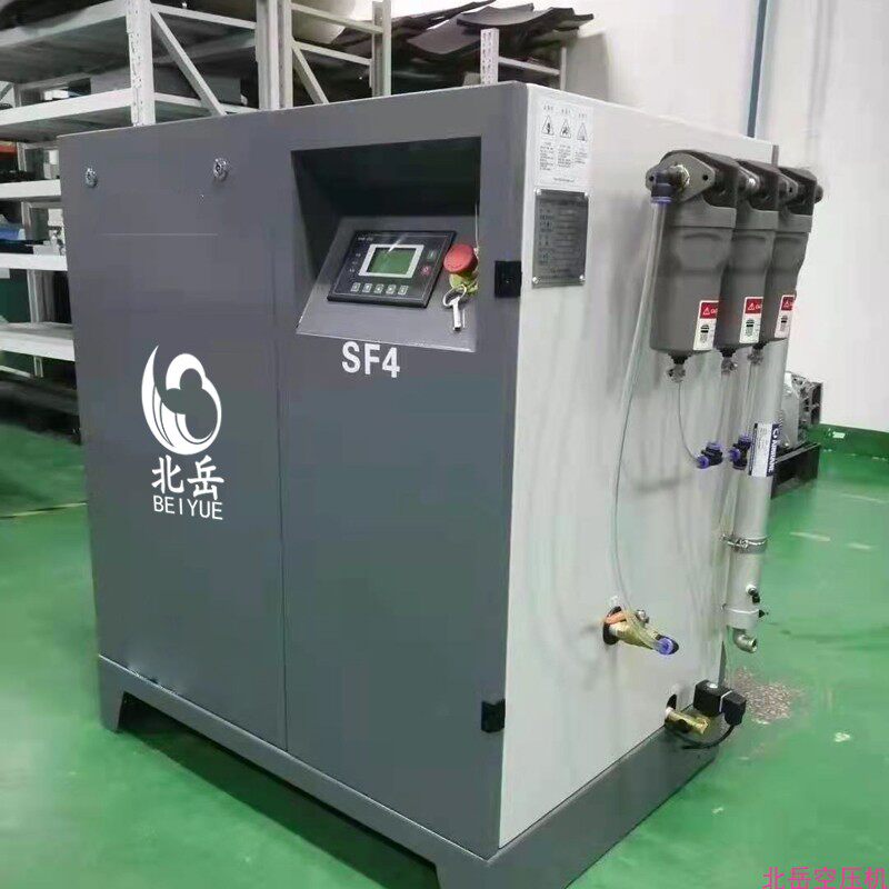 Oil free scroll compressor 7 5KW mute food medicine Oral dental accessories Small number no oil air compressor