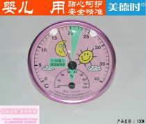 Medashi household thermometer indoor temperature and humidity meter high-precision baby room desktop hanging greenhouse temperature and humidity meter