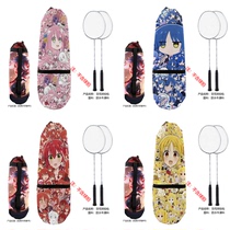 Lonely Rock Series Sports Printed Portable Two-Dimensional One-Shoulder Drawstring Waterproof Badminton Racquet Bag with Good Looks