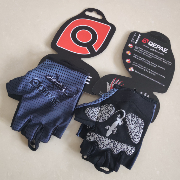 Qepae Chipper half-finger gloves mountain road bike half-finger gloves men and women riding outdoor equipment