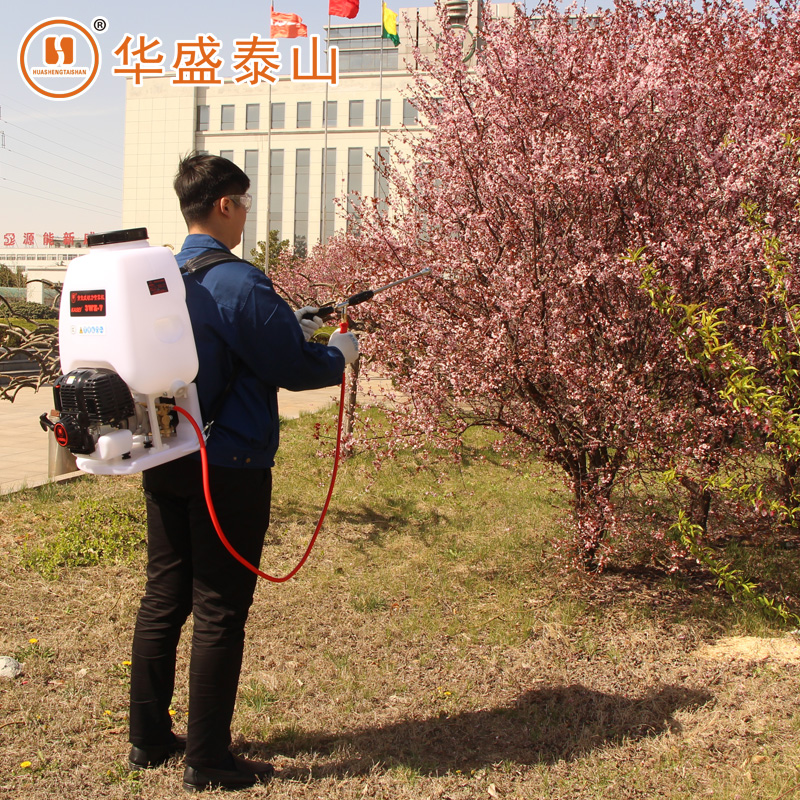 Huasheng Taishan Power Sprayer 3WZ-7 Back High Pressure Sprayer Sprayer Medicine Machine Sanitation and Epidemic Prevention Disinfection