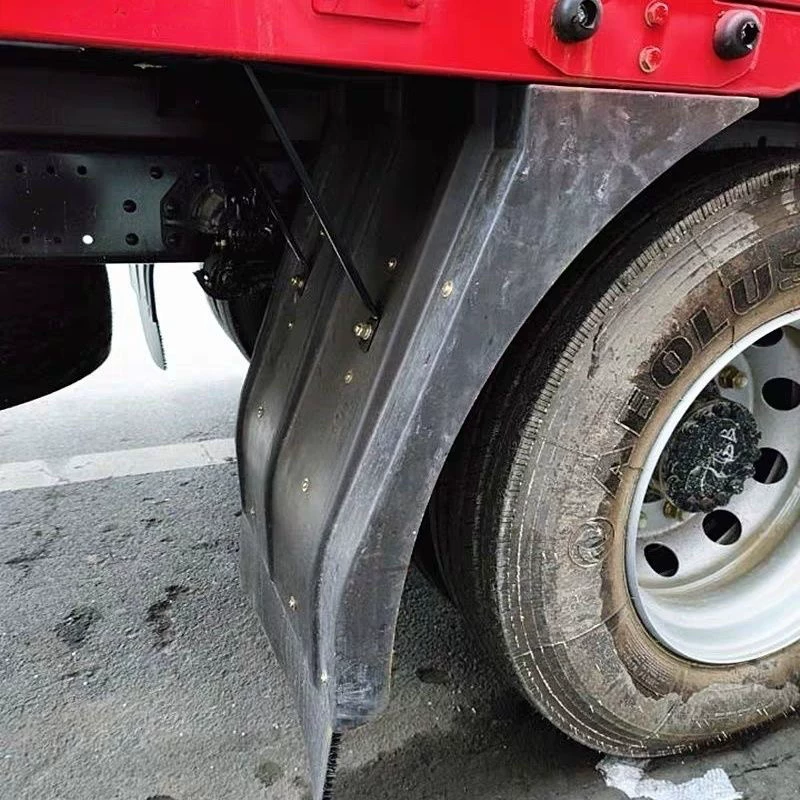 东风 Tianlong KL Tianjin KRVR rear wheel fender drive wheel mud tile plastic fender anti-splash hem