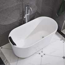 New product bathtub household double-layer acrylic independent small apartment installation-free environmental protection adult bathtub bath tub