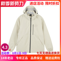 361 Degree Mens 2023 Winter New Outdoor Sports Removable Hood Jacket Velvet Lined Windbreaker 55Z344602