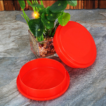 Sewer protective cover decoration sewer anti-blocking pipe cover plug cap 50 75 110 construction site protection cover