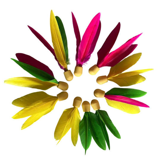 10 шариков для быстрых волос небольшого размера случайных цветов.