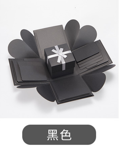 炸盒子送男女朋友闺蜜十八岁生日礼物 惊喜DiY相册