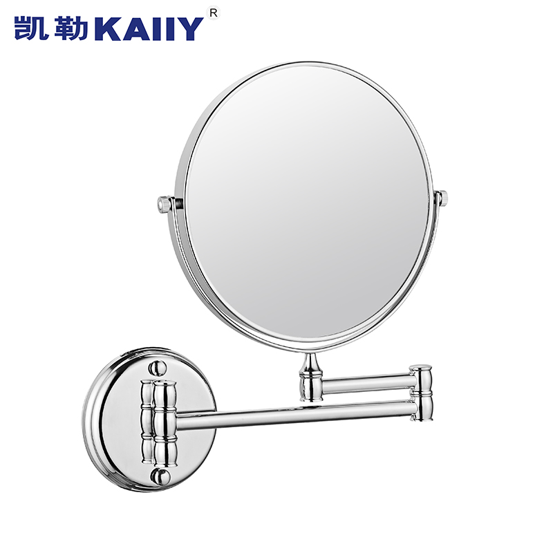 High-end Makeup Mirror Subfold Hotel Home Wall-mounted Wall-mounted Wall Retractable Bathroom Makeup Room Dresser Wall Self Adhesive