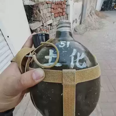 Military fans retired old stock old kettle theme decoration kettle collection old portable kettle