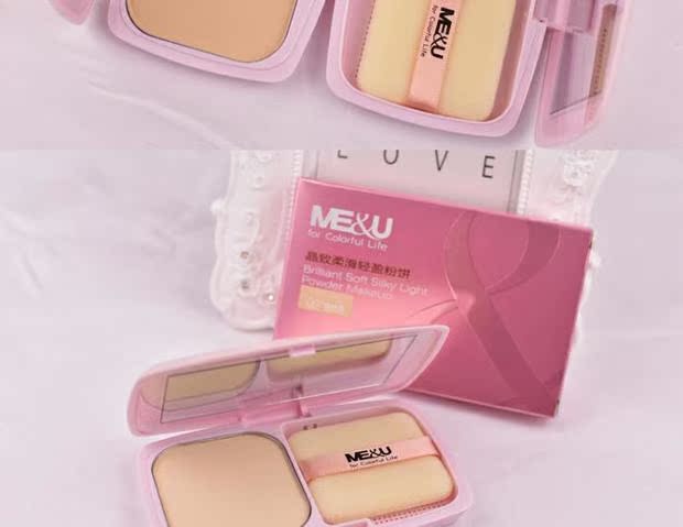 Cơm chính xác về bánh bột pha lê trắng mềm mịn 12g màu tự nhiên ngà trắng trang điểm MT02 phấn phủ ysl