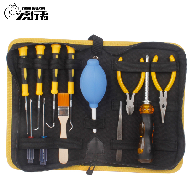 Tiger walker powder disassembly tool bag powder tool set ink disassembly screwdriver screwdriver