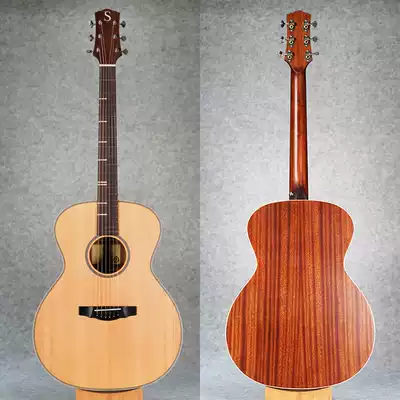 Handmade brand S Sun guitar New Face Single folk song log guitar 40 inch SO-1G 1GE Dragon