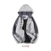 Rabbit Xiansen nhiều túi dụng cụ áo khoác trùm đầu nam 2019 xuân mới phiên bản Hàn Quốc của xu hướng áo khoác cotton rộng rãi - Cao bồi quần áo thể thao nam Cao bồi