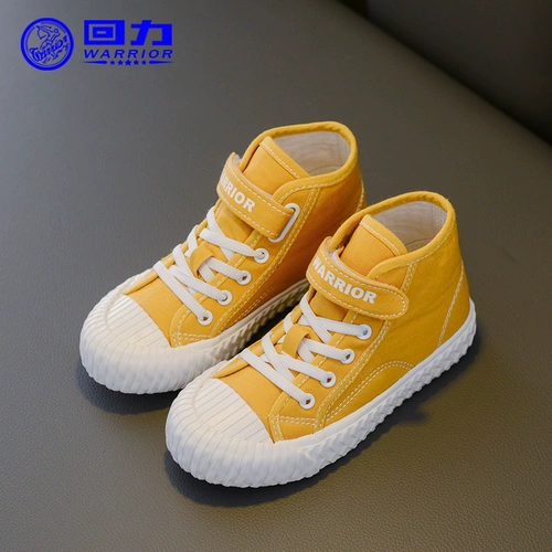 Warrior, детская высокая тканевая обувь, кроссовки, туфли для мальчиков, подходит для подростков