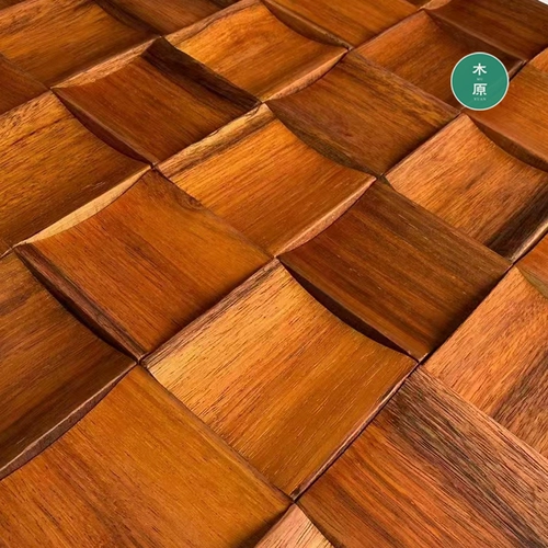 3D Трехмерные изогнутые бревна настоящие троянские чайные вилла вилла клуб -хаус