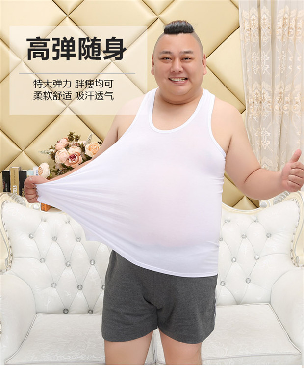 Áo vest nam size lớn có dây đeo vừa vặn, áo nỉ mỏng không tay Thêm phân bón để tăng độ căng của đồ lót - Áo vest áo lót cho con bú