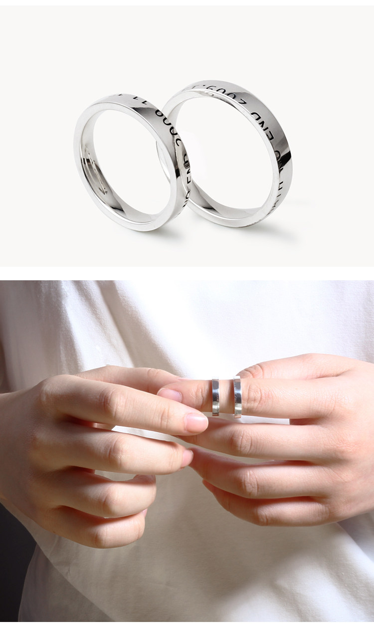 Bague mixte      en Argenterie - Ref 3088828 Image 17