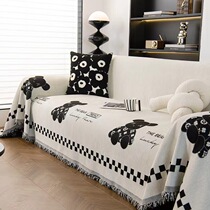 One-piece sofa cover universal full-cover sofa cover customizable bear blanket sofa cushion universal for all seasons