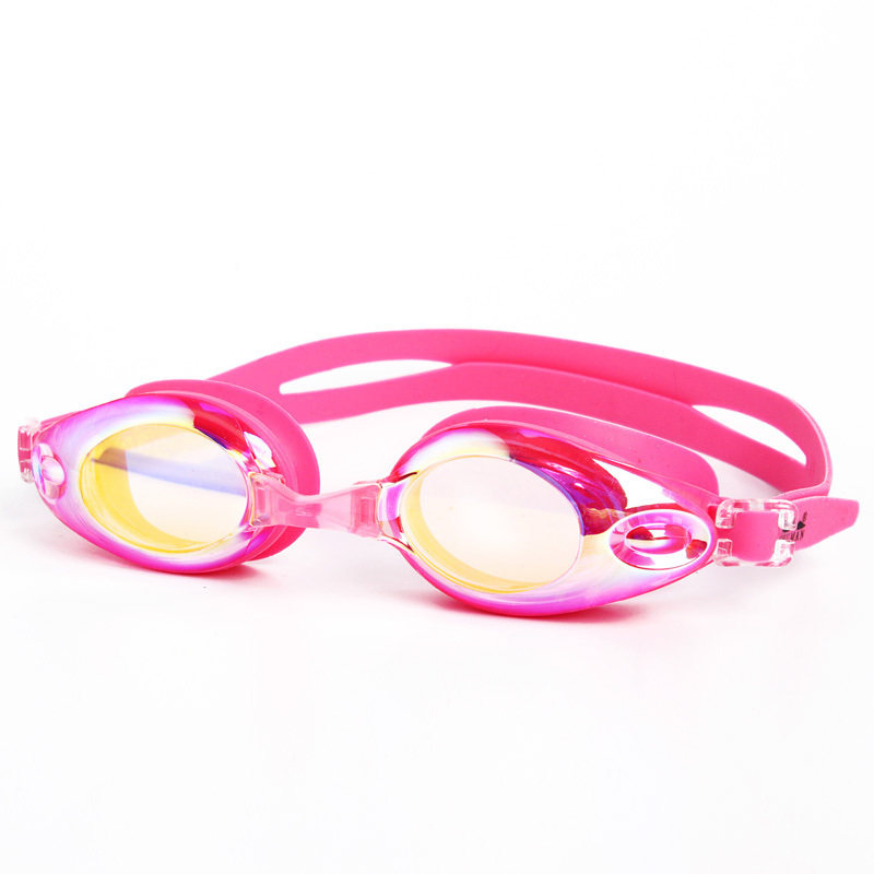 Swimming goggles plating waterproof anti-fog and anti-UV genders universal high definition young professional race swimming goggles