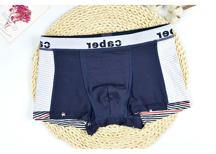 Caber Cabaret vài đồ lót nam modal cotton boxer tóm tắt mid-mid sexy