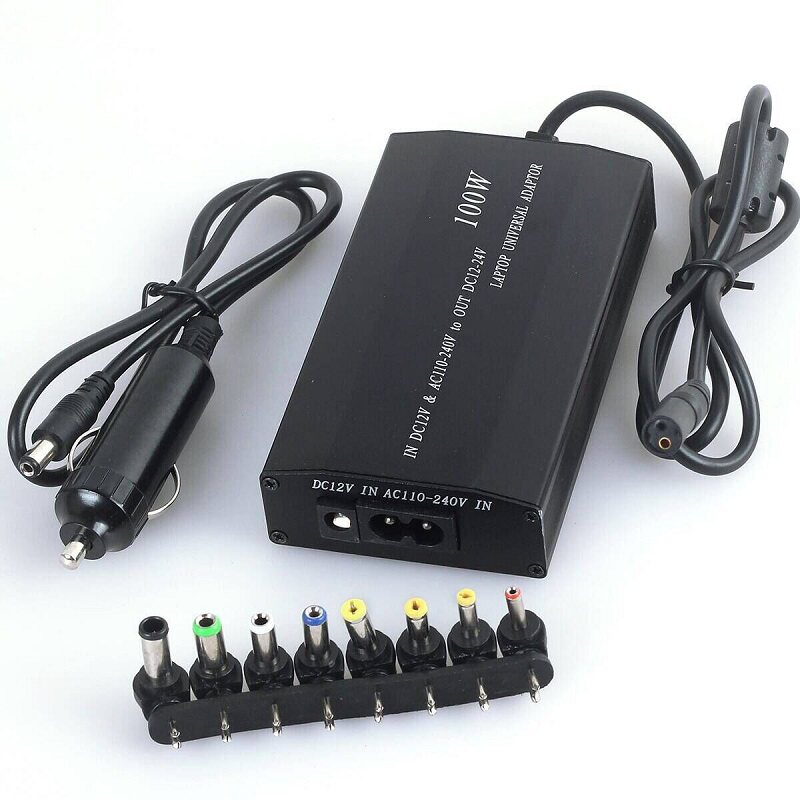 100W Car Laptop Adapter Home Car Laptop Power Adapter Multifunction Charger