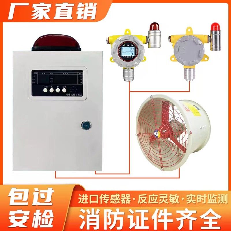 Combustible Gas Detection Alarm Gas Liquefied Gas Paint Concentration Leak Detector Industrial Commercial Gas-Taobao