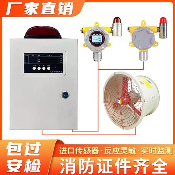 가연성 가스 감지 경보 천연 가스 액화 가스 페인트 농도 누출 감지기 산업용 상업용 가스