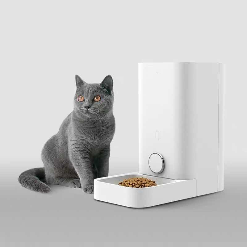 Small Pei Pet Smart Feeding Machine Mini Timed Kitty Cat Automatic Feeding Machine Pitcher Cat Dog Food Pet Supplies