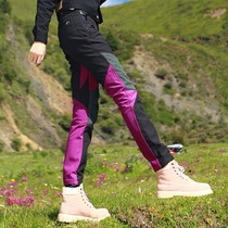 Outdoor products Womens cold-proof assault pants Winter hiking mountaineering travel warm and breathable soft shell pants windproof pants