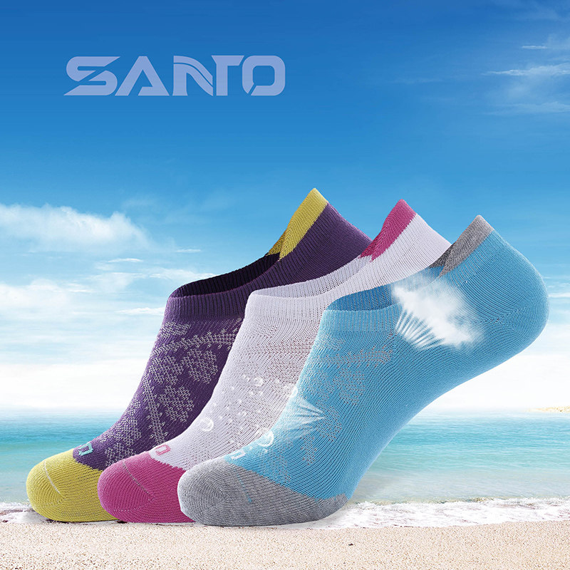 Outdoor supplies Men's and women's speed dry socks hiking Sweat Wear and abrasion Deodorant Riding Running Socks training