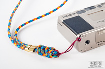 (Those films)Original film camera TC1 micro single card machine custom imported umbrella rope braided hand rope