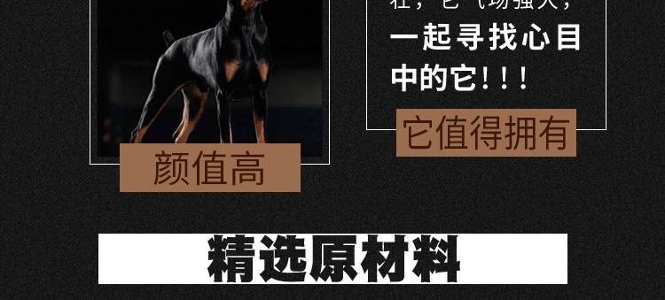 Thức ăn cho chó trưởng thành Dubin 15kg Du Gao dog chó lớn thức ăn tự nhiên Chó Doberman đặc biệt thức ăn cho chó tự nhiên - Chó Staples thức ăn chó smartheart