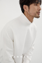 Fall 100 lap light Lightness Soft Air Dimension material Stretch Stitch Crafts Outline mens high neckline DAW292