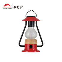 Qiuye five elements audio charging light outdoor camping lighting retro multifunctional portable horse lantern camping tent light