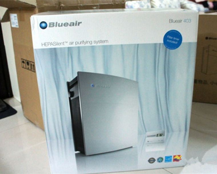 máy tạo ion âm ô tô Máy lọc không khí màu xanh Blueair Slim203 270E 403 503 550E por M L máy hút không khí