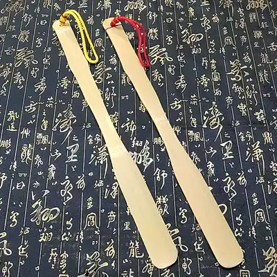 Shoehorn shoe horn Shoe horn Shoe horn Shoe horn Household long handle extended shoe horn shoe artifact Children's shoehorn bamboo