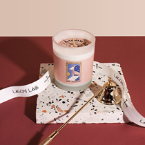 LAGOMLAB movie theme home fresh orange blossom fragrance candle Cup imported coconut Candle niche handmade