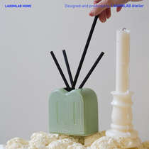 LAGOMLAB home original design fire-free aromatherapy fresh fig grapefruit tea art ornaments to expand fragrance