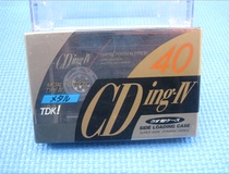 New TDK CDING4-40R Blank Tape Blank Tape