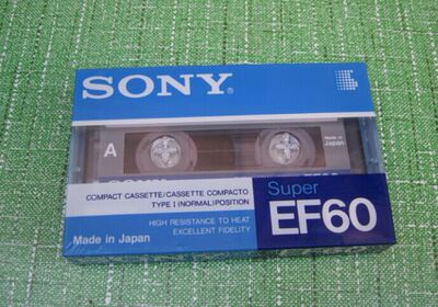 Японские продюсирует Sony Sony EF60S пустая ленточная запись записи ленточной записи
