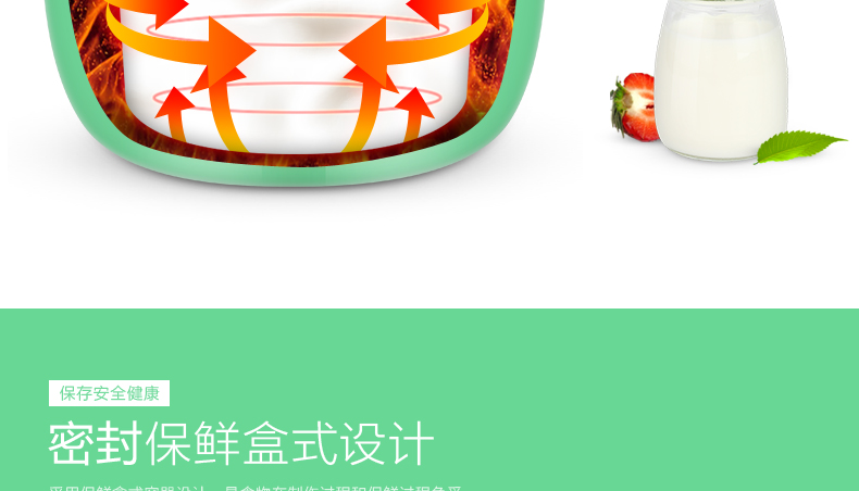 Máy làm sữa chua Bill Bear tự động nhà đa chức năng tự tách tách rượu gạo ngọt natto nhiệt độ không đổi máy lên men - Sản xuất sữa chua máy làm sữa chua h&e cook