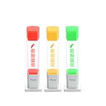 Factory direct three-color alarm machine tool signal warning light CNC lathe three-color indicator aluminum custom LOGO