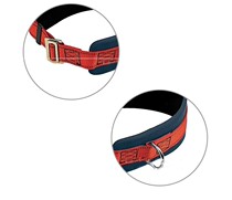 Delta 502120 Aerial work positioning belt with seat belt and safety rope EX120