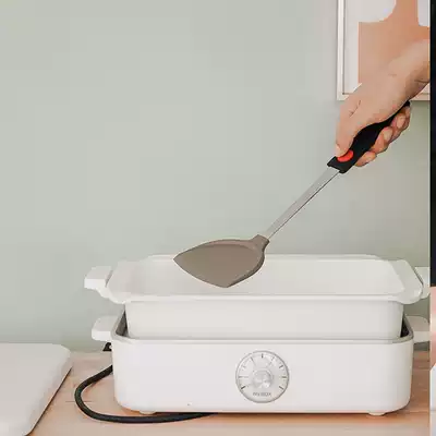 Sobit non-stick silicone spatula spatula frying spoon cooking spatula Kitchenware set Stainless steel silicone spatula