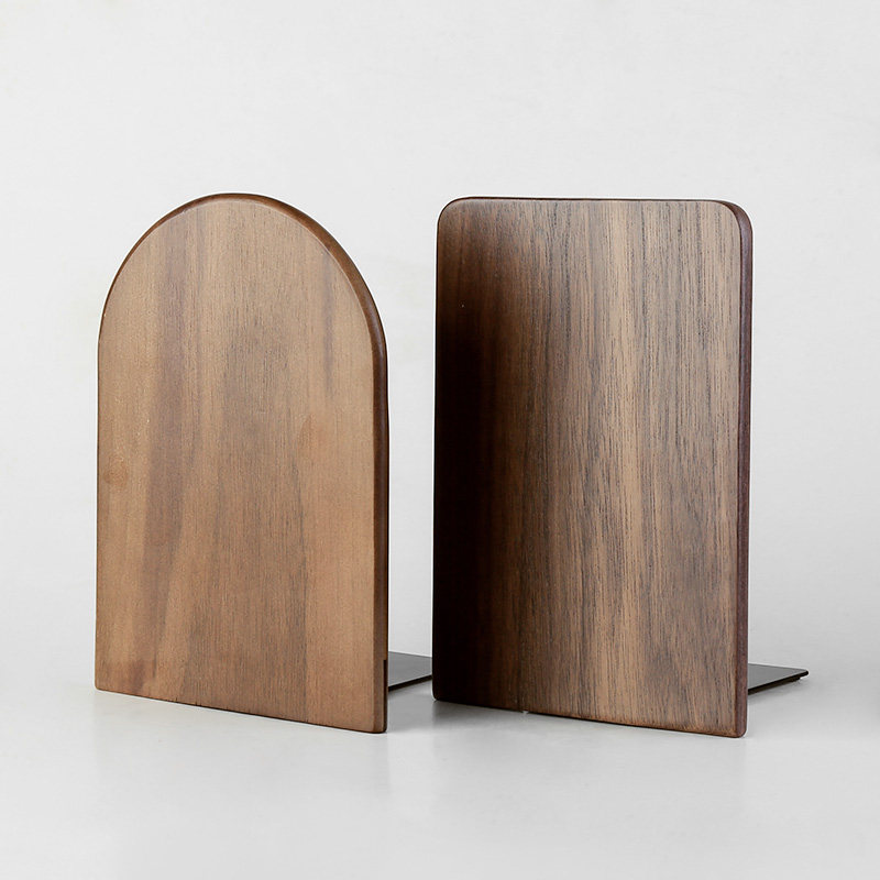 Book relying on book stand Brief collection of blocking bookbinder shelves Solid Wood Creative Students Standing Shelves Bezel Book Blocking Teacher Gift