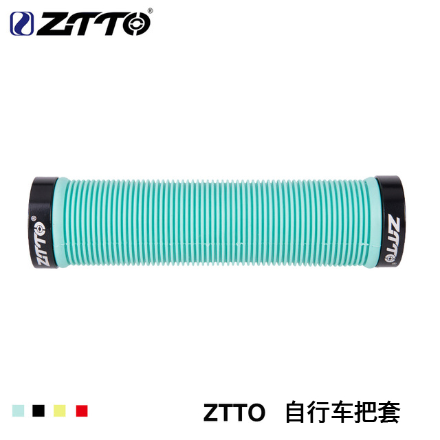 Mountain bicycle bilateral lock - up knife plastic knife color handle holding rubber slip - handle gloves