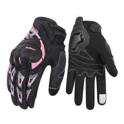 suomy locomotive anti-fall hard case breathable summer spring and summer thin locomotive riding gloves men and women cross-country motorcycle