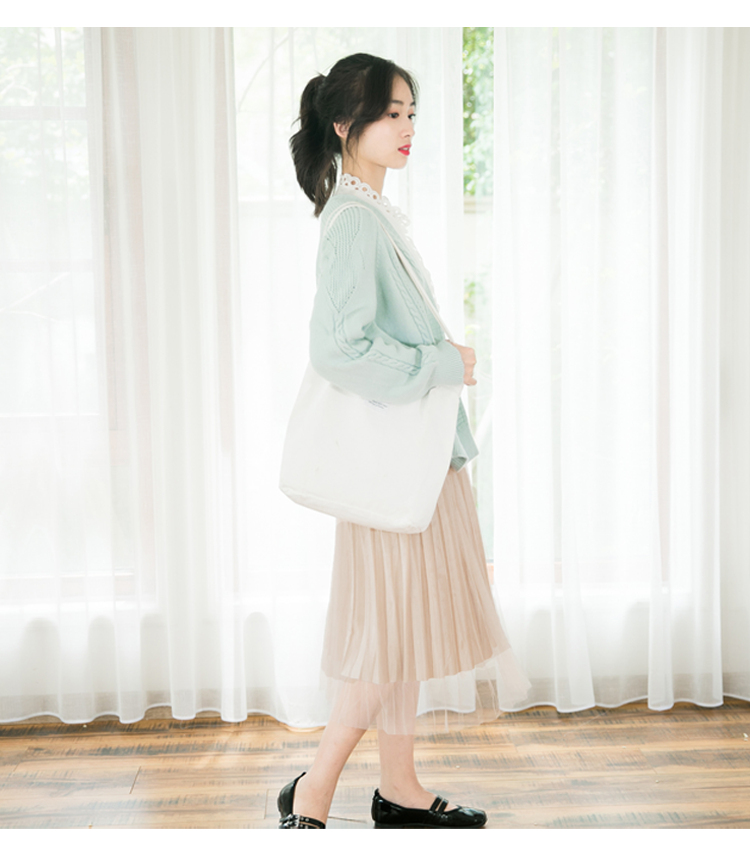 2018 thu đông mới co giãn retro một phông vàng nhung chính tả lưới xếp li váy dài một nửa váy cao eo hoang dã chân váy maxi